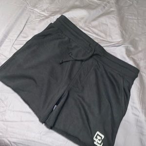 Black Clifford Lennox leg day shorts